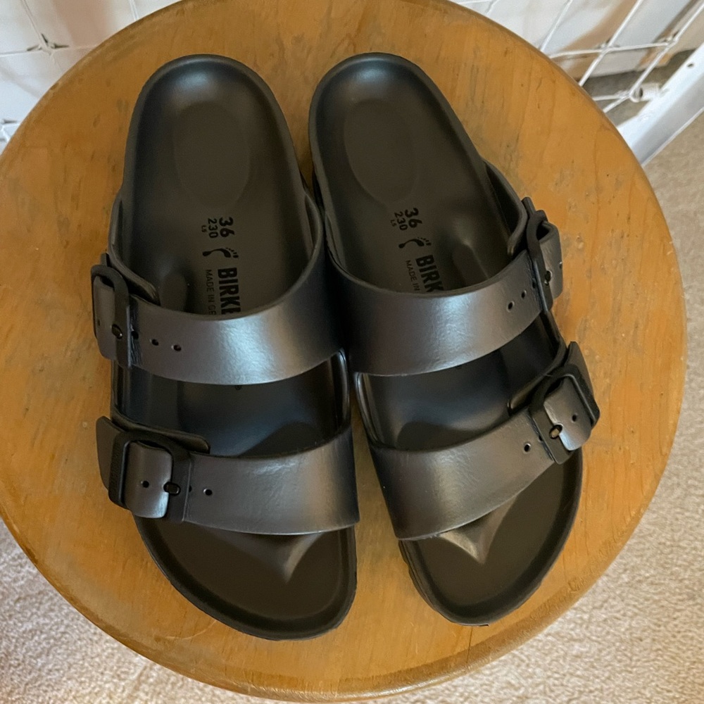Rubber Birkenstocks